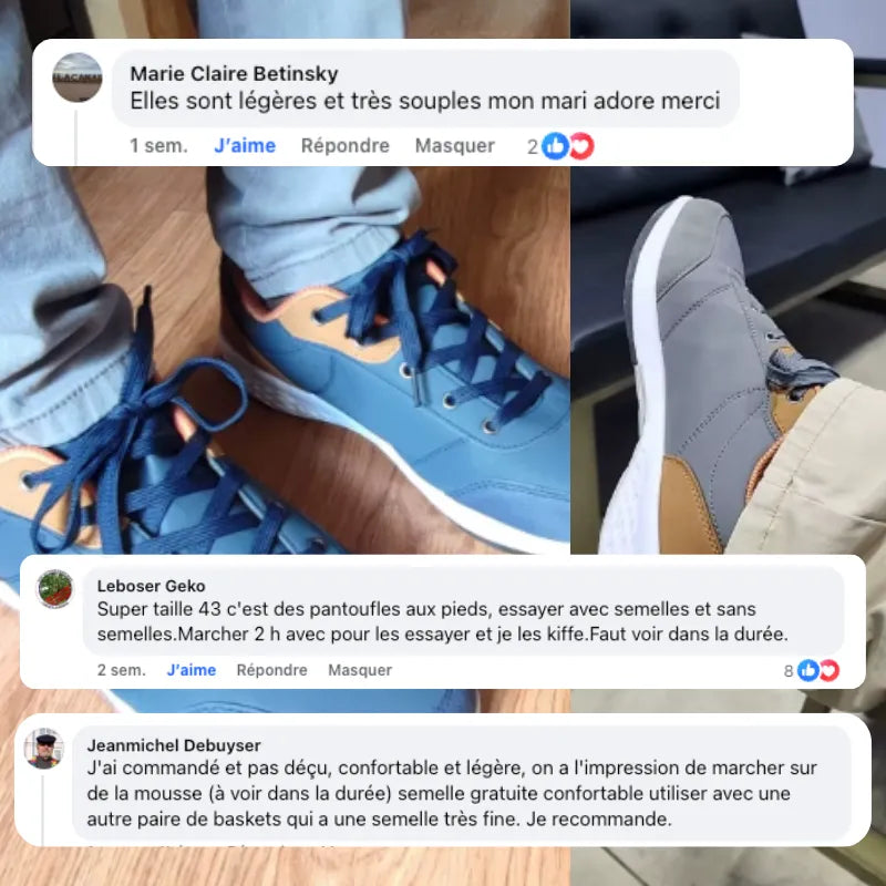 Neven - Chaussures de ville à confort