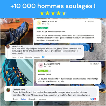 OrthoTrailPro - Chaussures de marche à confort